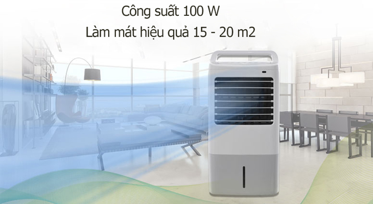 Chọn công suất quạt phù hợp với không gian sử dụng