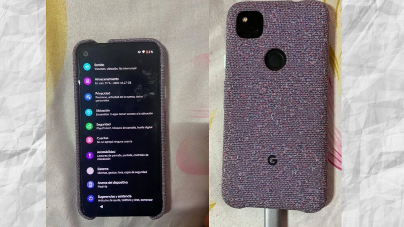 Google Pixel 4a lộ diện hoàn toàn thiết kế mặt trước và sau, xác nhận màn hình đục lỗ, camera đơn hình vuông Google Pixel 4a lộ diện hoàn toàn thiết kế mặt trước và sau, xác nhận màn hình đục lỗ, camera đơn hình vuông