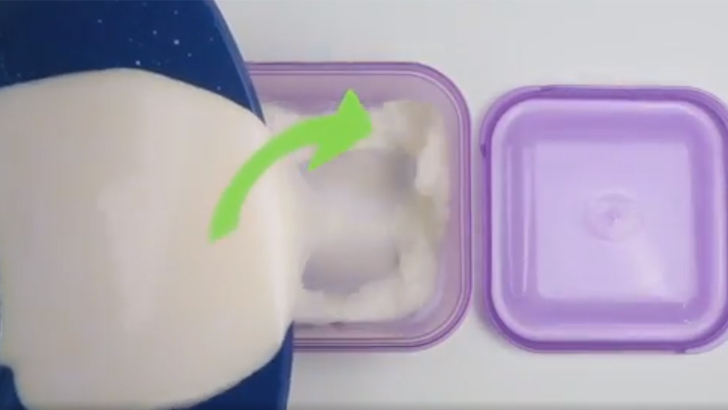 Bước 4 Bảo quản Kem béo đơn giản