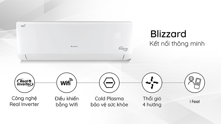 Blizzard - Dòng tích hợp Wifi điều khiển mọi lúc, mọi nơi