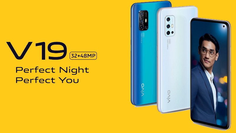 Vivo V19 ra mắt: 4 camera sau hình chữ L, chip Snapdragon 675, giá bằng OPPO A91