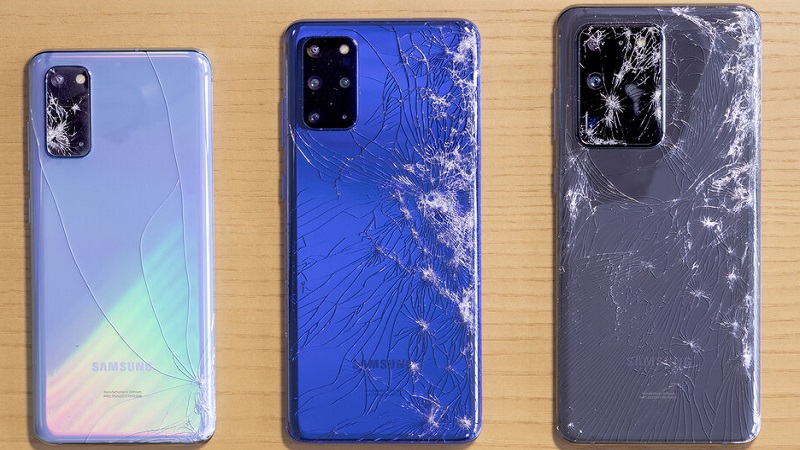 Galaxy S20 là thiết bị có độ bền thấp nhất trong bộ ba Galaxy S20
