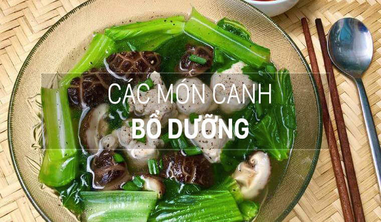 Các món canh tăng cường sức đề kháng