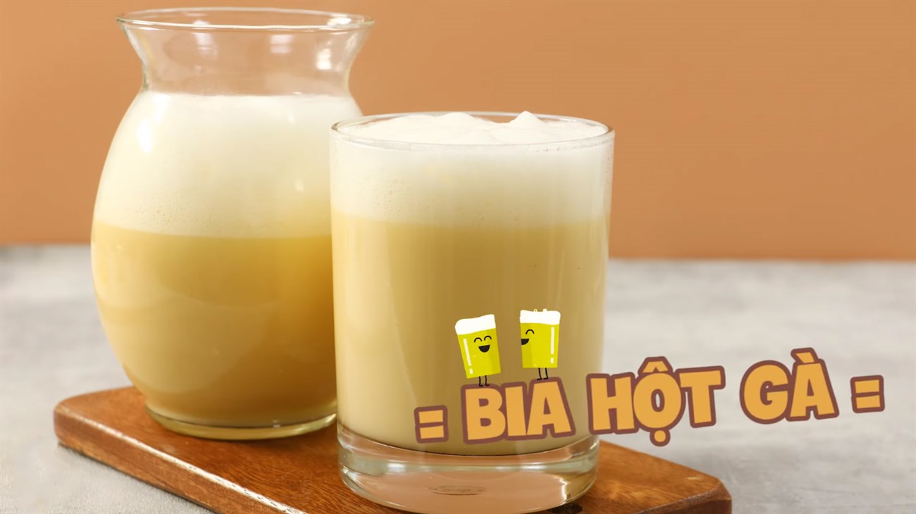 Bước 4 Thành phẩm Bia hột gà