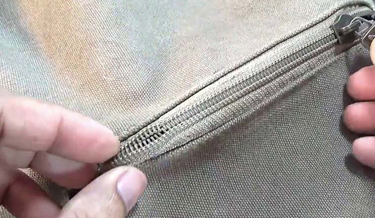 Cách sửa dây kéo bị kẹt