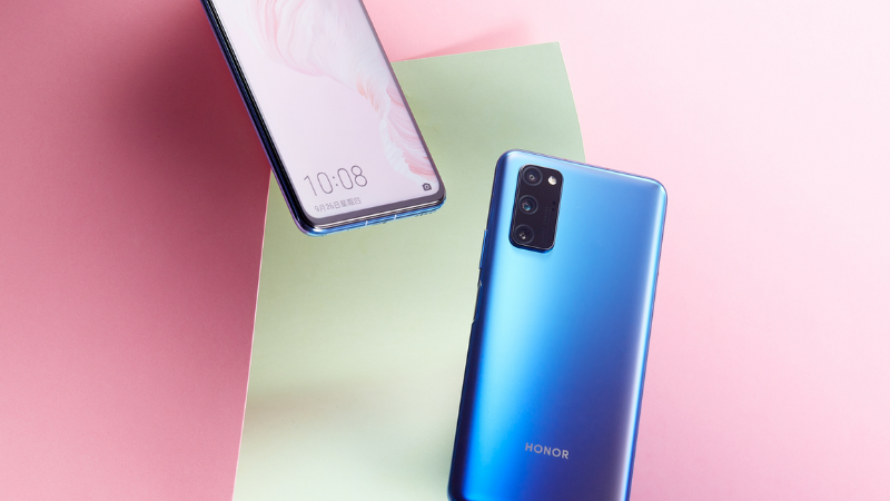 Honor 30S lộ hình ảnh render với thiết kế mặt lưng in hình họa tiết cánh bướm