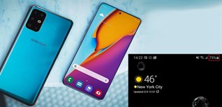 Cách hiển thị phần trăm pin trên điện thoại Samsung Galaxy S20