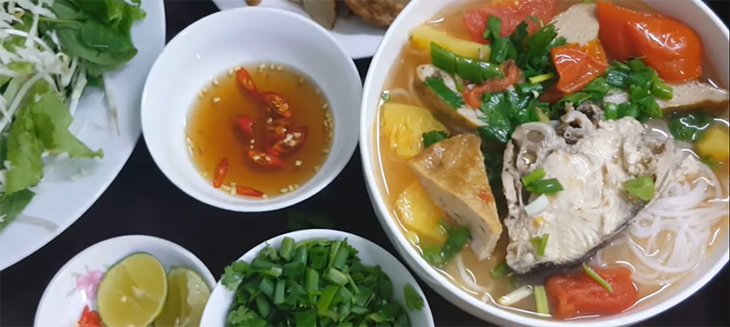 Bước 5 Thành phẩm Bún cá thu