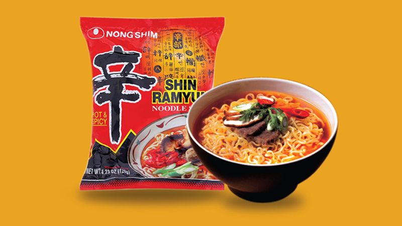 Mì cay Nongshim Shin Ramyun gói 120g