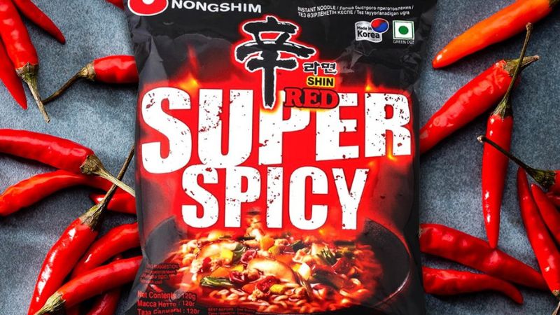 Mì siêu cay Nongshim Shin red gói 120g