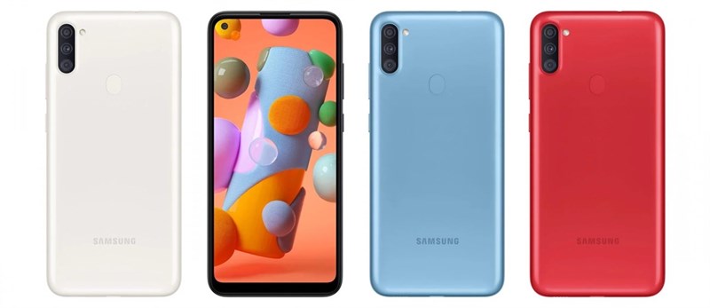 Samsung Galaxy A11 giá rẻ ra mắt: Chip 8 nhân, 3 camera sau, pin 4.000 mAh cùng màn hình nốt ruồi 6.4 inch