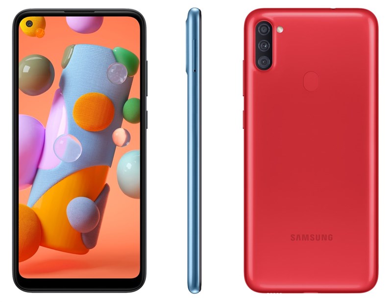 Samsung Galaxy A11 giá rẻ ra mắt: Chip 8 nhân, 3 camera sau, pin 4.000 mAh cùng màn hình nốt ruồi 6.4 inch