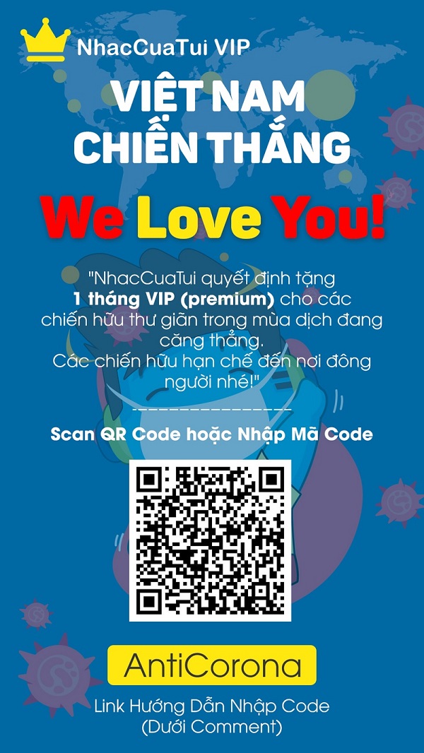 NhacCuaTui tặng 1 tháng VIP (premium) cho toàn thể người dùng