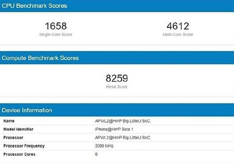 Chip Apple A14 Bionic đạt điểm hiệu năng khủng trên Geekbench