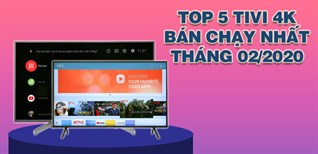 Top 5 Tivi 4K bán chạy nhất Kinh Nghiệm Hay tháng 02/2020