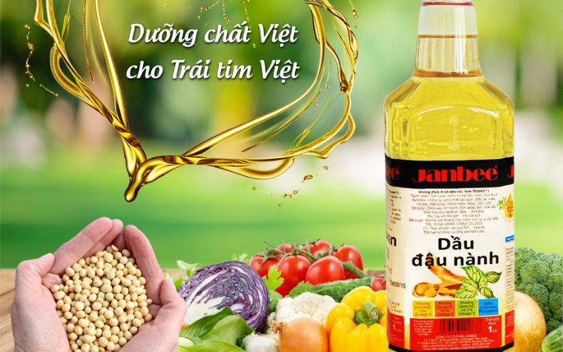 Cách sử dụng dầu đậu nành Janbee