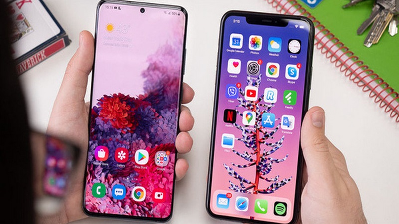 s20 vs iphone 11 