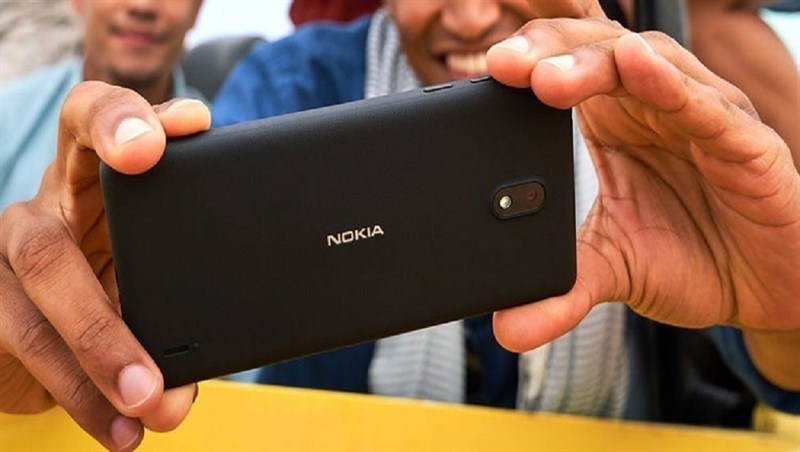 Smartphone giá rẻ Nokia 1.3 lộ ảnh với màn hình có notch kiểu giọt nước, camera đơn mặt sau