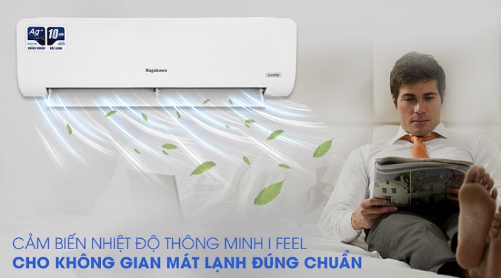 Máy lạnh Nagakawa Inverter 1 HP NIS-C09R2H10