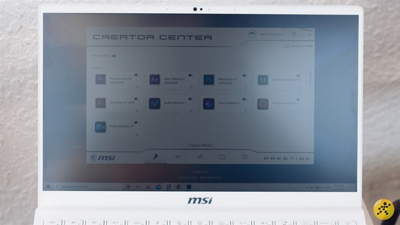 Trên tay laptop MSI Prestige 14 Trên tay laptop MSI Prestige 14