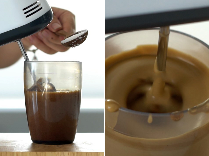 Cách làm cà phê bọt biển