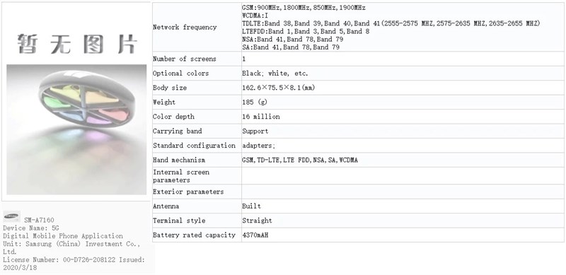Samsung Galaxy A71 5G sẽ dùng chip Exynos 980, 4 camera 64MP và cảm biến vân tay dưới màn hình Samsung Galaxy A71 5G sẽ dùng chip Exynos 980, 4 camera 64MP và cảm biến vân tay dưới màn hình