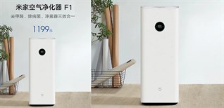 Xiaomi ra mắt máy lọc không khí Mijia F1, có thể loại bỏ virus cúm H1N1