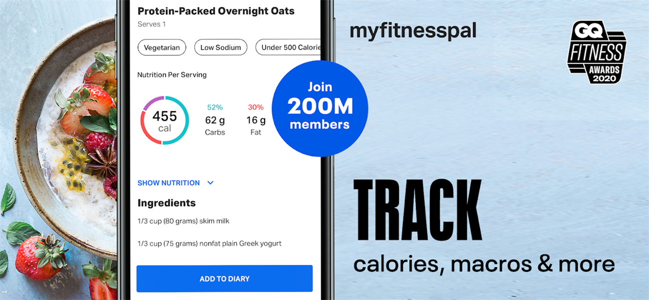 Ứng dụng MyFitnessPal