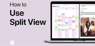 Cách sử dụng chế độ chia màn hình Split View trên MacBook, máy Mac