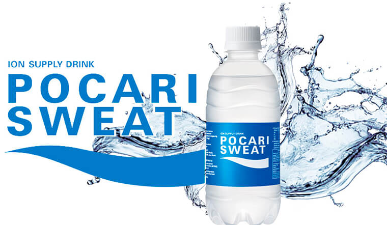 Bù nước bù khoáng nhanh gấp 2 lần với nước uống vận động Pocari Sweet