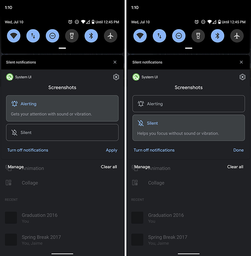 Android 10 giúp kiểm soát thông báo tốt hơn Android 10 giúp kiểm soát thông báo tốt hơn