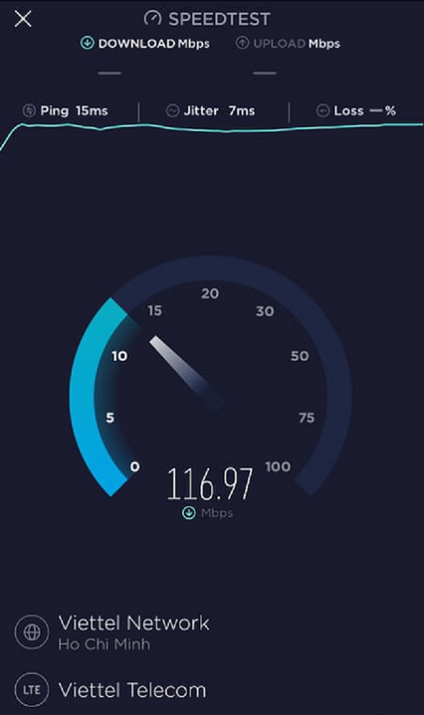 Tốc độ mạng 4G tại KTX khu B Đại học quốc gia Tốc độ mạng 4G tại KTX khu B Đại học quốc gia