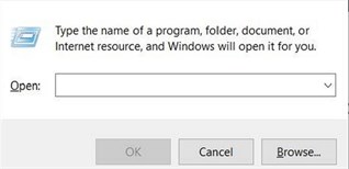 Cách mở nhanh công cụ hệ thống với lệnh run trên Windows