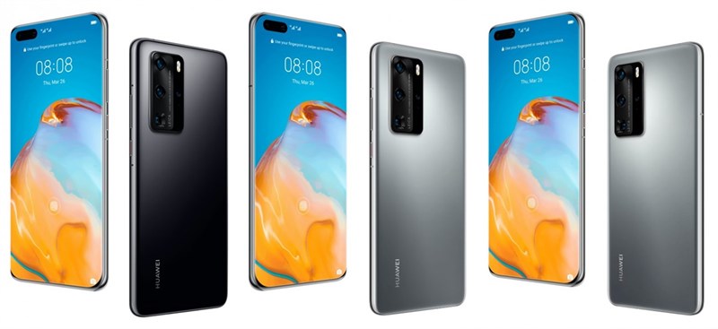 Huawei P40 và Huawei P40 Pro ra mắt: Camera 50MP, zoom quang 5x, màn hình 90Hz, sạc nhanh không dây lên tới 40W