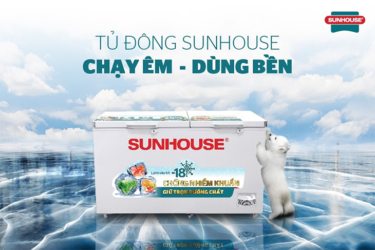 tủ đông SUNHOUSE 