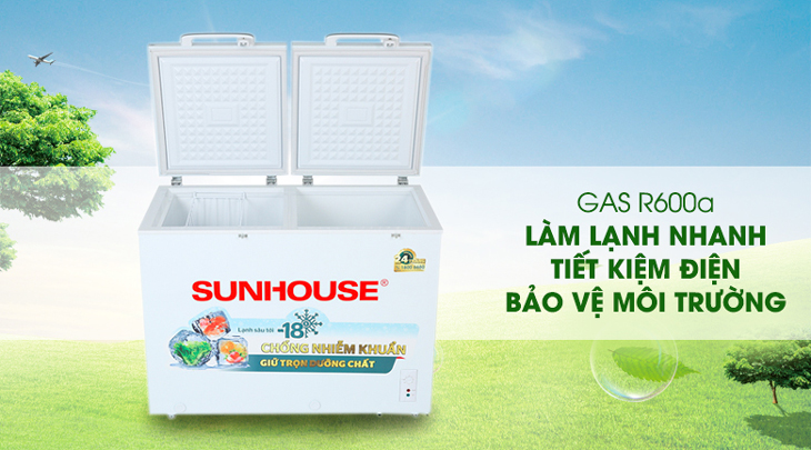 Gas R600A đem lại hiệu năng làm lạnh cao, bảo vệ môi trường