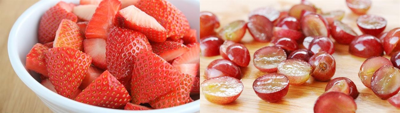 Bước 1 Sơ chế các loại trái cây Trái cây tô