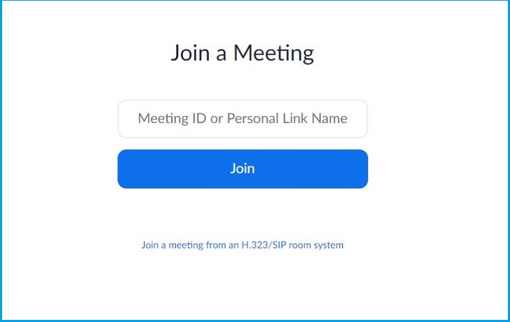 Điền ID, hoặc link phòng họp bạn muốn vào