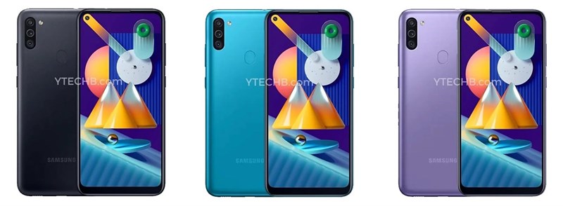 Phân khúc giá rẻ nhưng ngon thật, Galaxy M11 vừa lộ ảnh render với 3 camera sau, pin lên tới 5.000 mAh