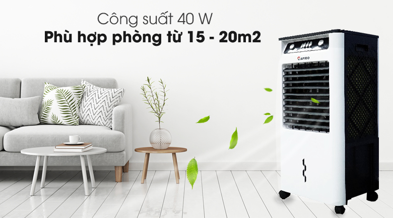 Quạt điều hòa Rapido 3000M trang bị động cơ SD công suất 40 W 