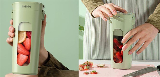 Xiaomi ra mắt máy ép trái cây cầm tay không dây Zhenmi, giá chỉ 650.000 đồng