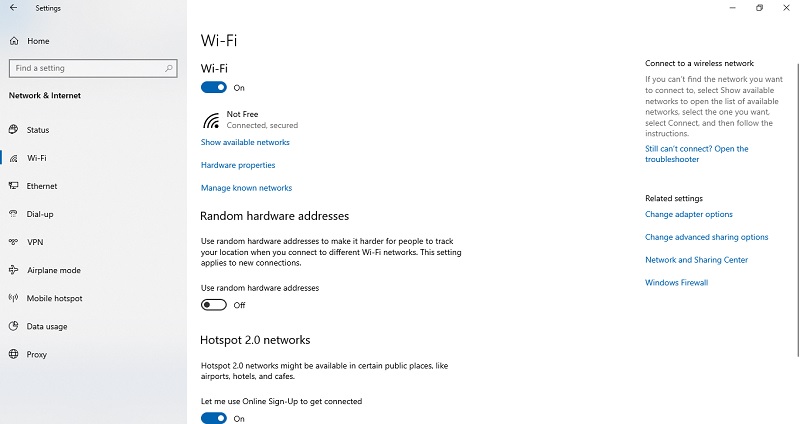 Windows WiFi