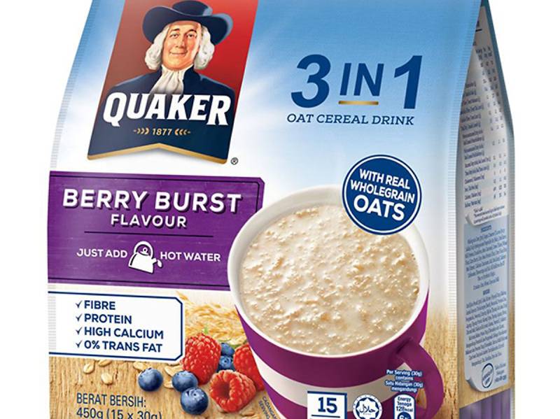 Thành phần yến mạch Quaker Oats