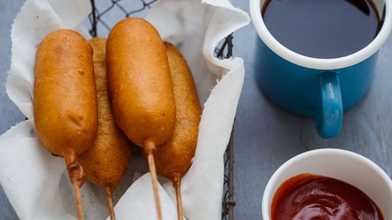 How to make cheese wrapped with deep fried breaded sausage