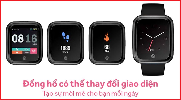 Đa dạng mặt đồng hồ cùng giao diện hiển thị