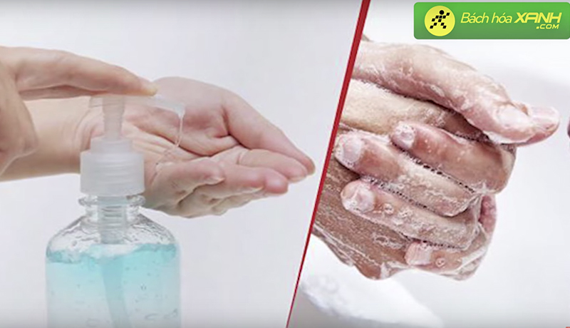thường xuyên rửa tay với xà phòng diệt khuẩn