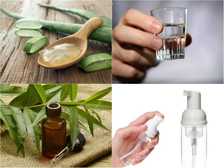 Prepare the ingredients for making hand sanitizer solution