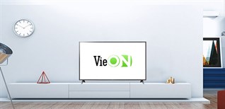 Mở gói truyền hình K+, TV show miễn phí trong VieON trên tivi Samsung