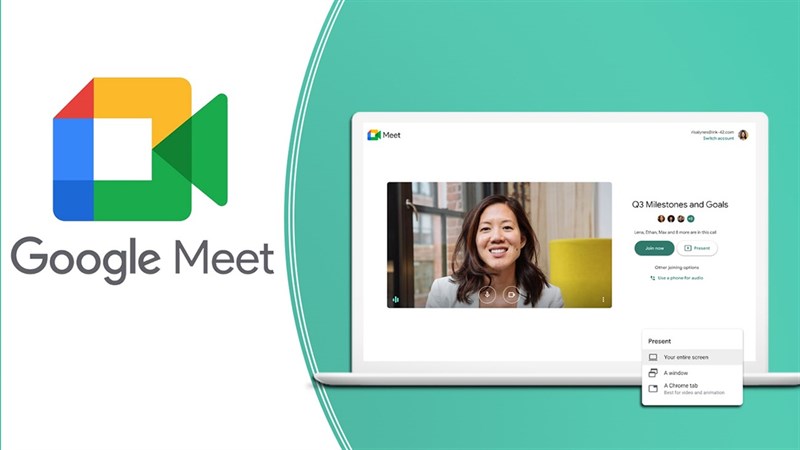Google Meet hướng dẫn phóng to màn hình trình bày  YouTube
