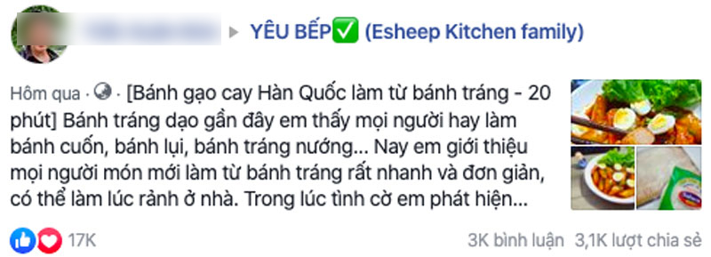 Cách làm bánh gạo cay Hàn Quốc từ bánh tráng đang sốt rần rần trên mạng